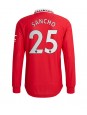 Manchester United Jadon Sancho #25 Heimtrikot 2022-23 Langarm